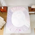 thumbnail image 5 of Homewish Romantic Rose Adult Bed Sheets, Plum Flower Floral King Sheets, Art Watercolor Sheet Set, Breathable Home Decor, 4-Piece, 5 of 7