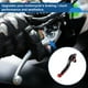 thumbnail image 3 of Palancas de freno y embrague cortas y largas para Kawasaki ZZR600 2005-2009, palanca de freno ajustable de motocicleta, aleación de aluminio, mango negro con extremo rojo, 3 of 6