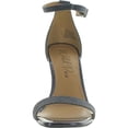 thumbnail image 3 of Wild Pair Womens Bethie 2 Glitter Metallic Heel Sandals, 3 of 3