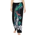 thumbnail image 2 of Lsque Hungry Tyrannosaurus Print Women's Pajama Pants, Lounge Pant - Comfortable Home Wear,Elastic Waistband, Stylish Design-Small, 2 of 9