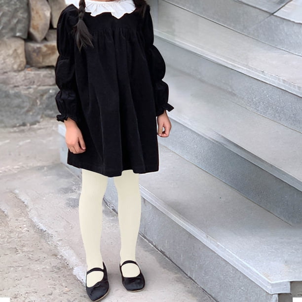 Pantalones largos Leggings Leggings para niños con finos Pantimedias para niñas Prendas de abrigo para niñas Pantimedias Tops de algodón para niñas