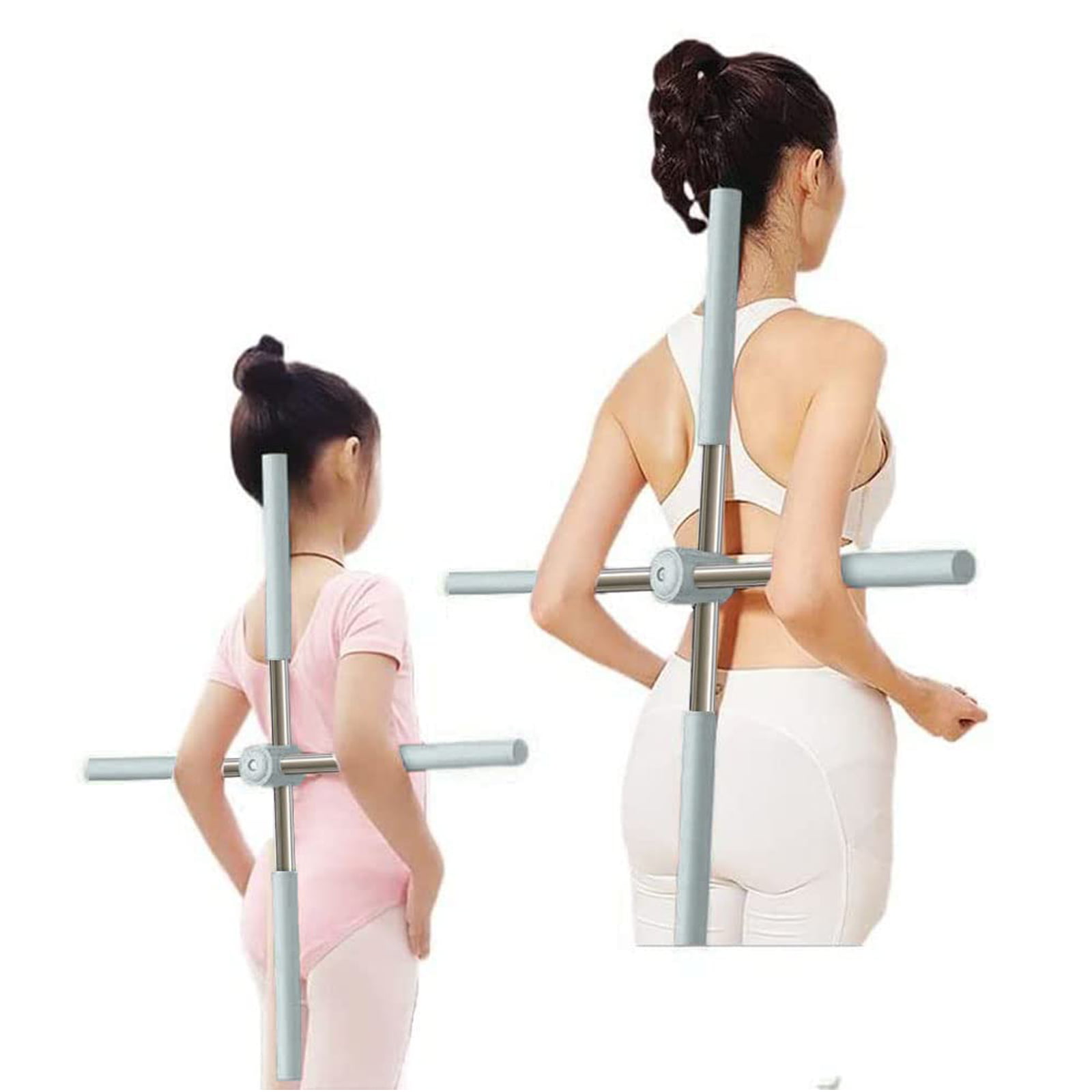 Self-locking Body Bar Posture Corrector Retractable Design Foam Strong And  Reliable Kids Yoga Sticks Stretching Tool 