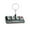 C, variant on Father's Day Dad Keychain Gift, Funny Keyboard Keychains with Engraved Letter Blocks and Heart Accent, Durable Metal Square Key Ring Decoration for Men Father Papa Husband.