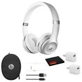 thumbnail image 1 of Beats Solo3 Wireless Headphones (Silver) - Kit with USB Adapter Cube BeatsByDre MNEQ2LL/A, 1 of 4