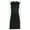 Black - deepblack, variant on bar III Womens Lace Sheath Dress, Black, X-Small