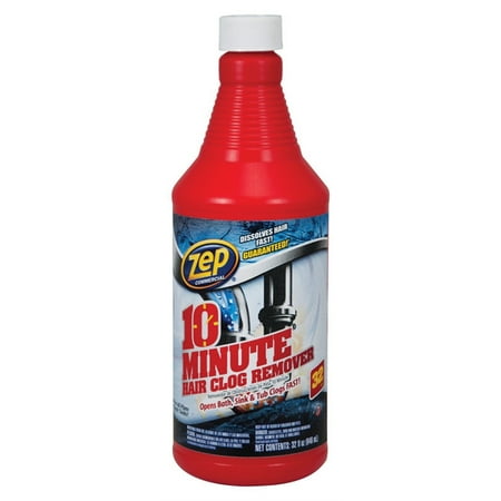Zep 32 Oz. Gel 10 Minute Drain Opener & Cleaner ZUHCR32
