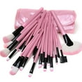 thumbnail image 4 of 32 Piece Makeup Brush Set With Synthetic And Pouch For All Cosmetic Applications, 4 of 6