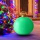 thumbnail image 4 of Bola decorativa navideña de 60 cm para exteriores, inflable, de PVC, para decoración del árbol de Navidad., 4 of 6