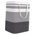 thumbnail image 2 of Cesta para ropa sucia, cesto para ropa sucia, cesto para guardería, plegable, versátil, organizador gris para dormitorio, hogar, sala de, 2 of 9