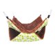thumbnail image 2 of Hamaca para mascotas, pájaros, hámster, ardilla, conejillo de , jaula para , nido colgante, cama caliente Conejo verde jinwen Cama hamaca de hámster, 2 of 8