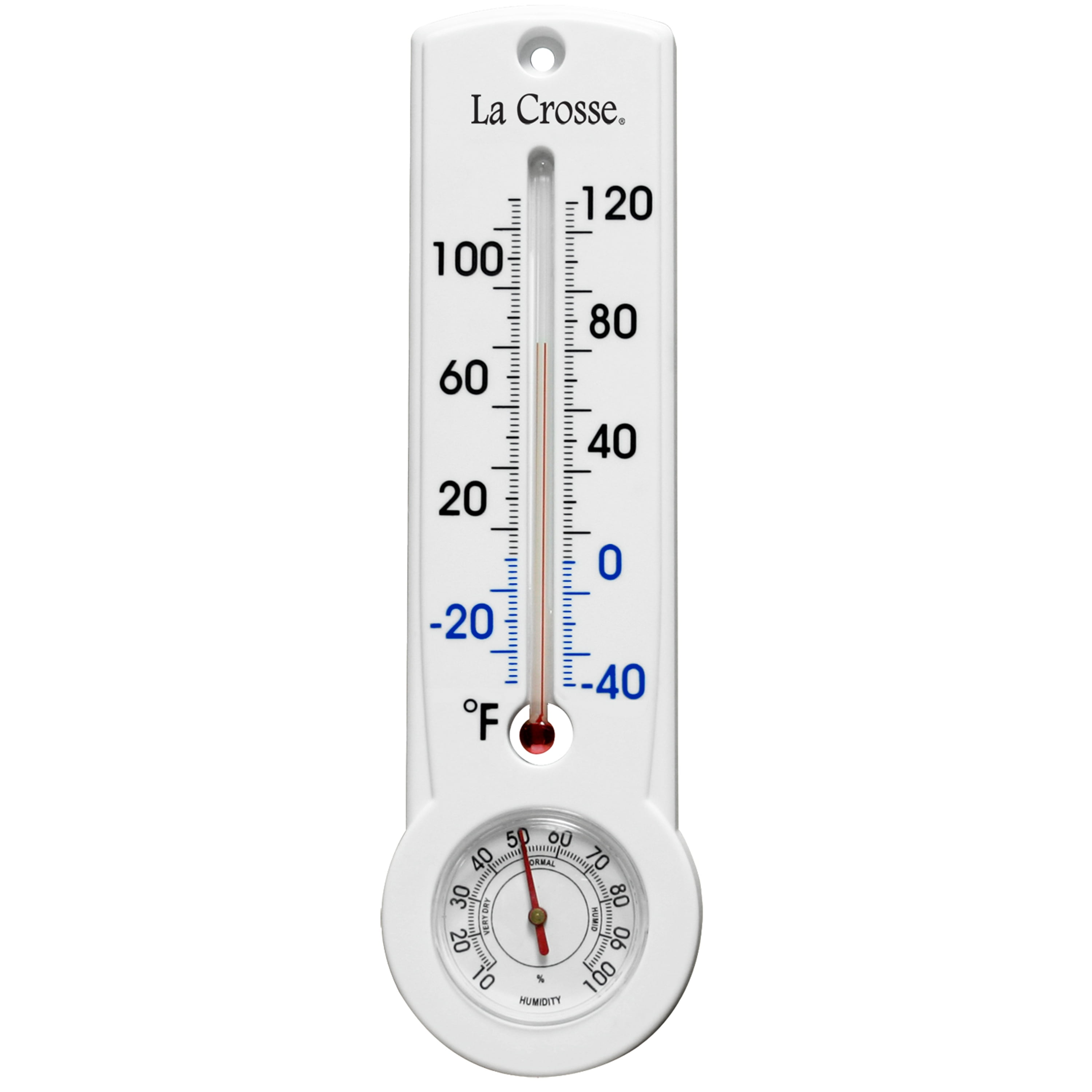 La Crosse T83745 9 Inch Traditional Thermometer/Hygrometer