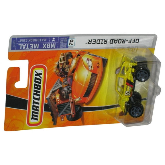 Matchbox MBX Metal (2007) Yellow Off-Road Rider Toy #70