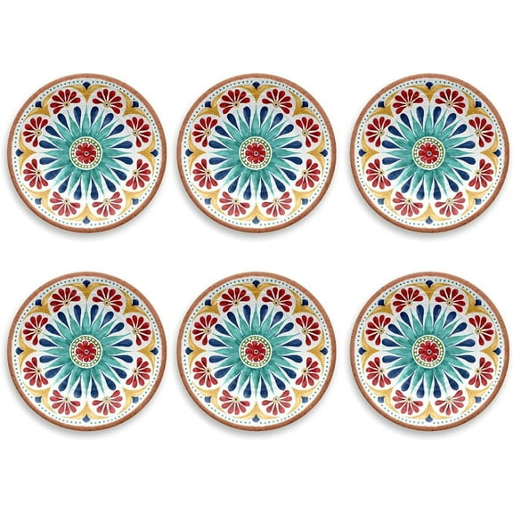 Rio Medallion Salad Plate, 8.5", Set of 6