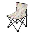 thumbnail image 2 of BZSMCE Camping Chairs Modern Bunny Bliss Pattern Folding chair, 2 of 8
