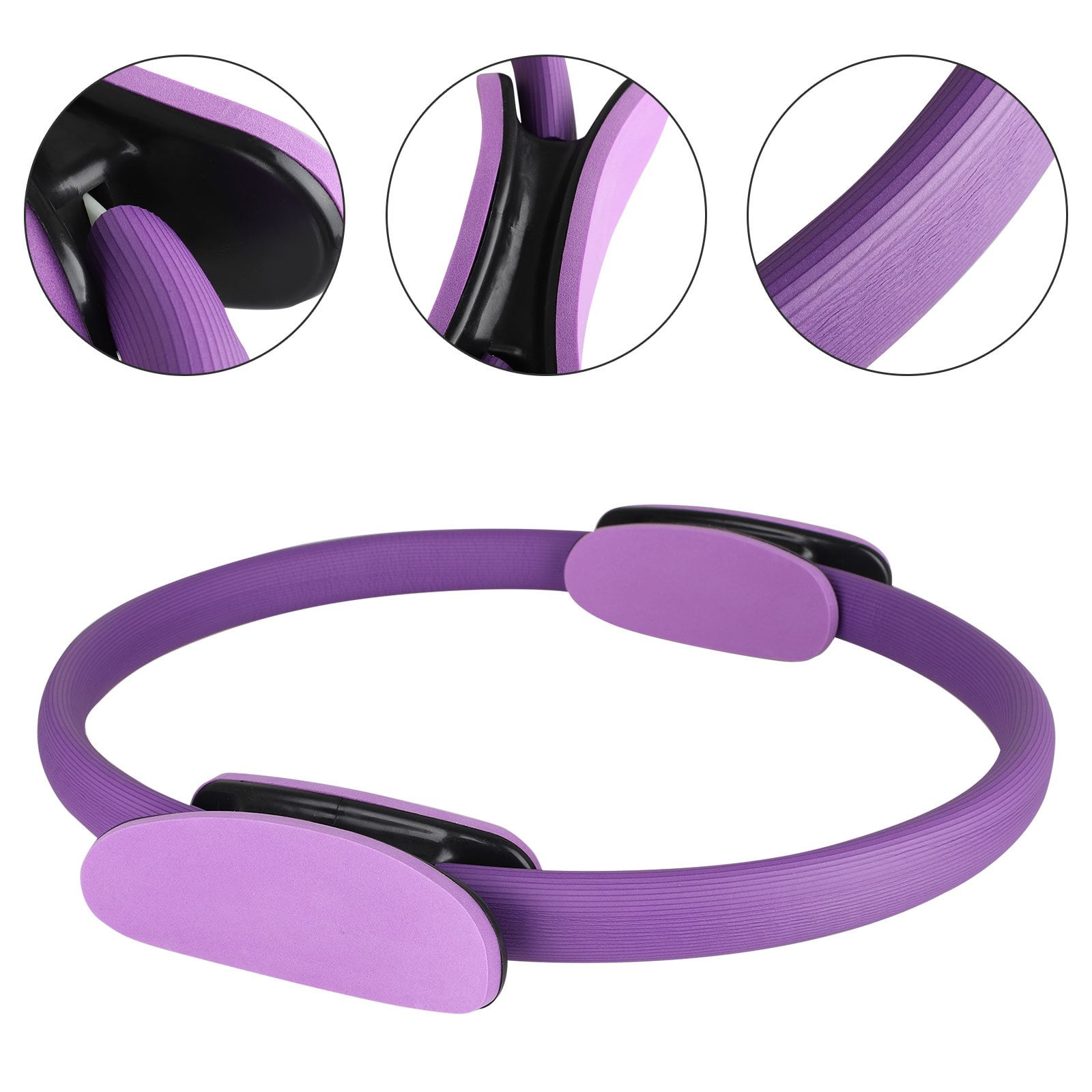 Pilates Circle Ring Dual Grip Fitness Weight Exercise Yoga Body Gym Trainer Tool 