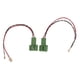 thumbnail image 1 of Arnés de cableado del altavoz de la puerta, 1 par de cables del adaptador del arnés del altavoz de la puerta del ABS Conector de enchufe 12V Reemplazo, 1 of 14