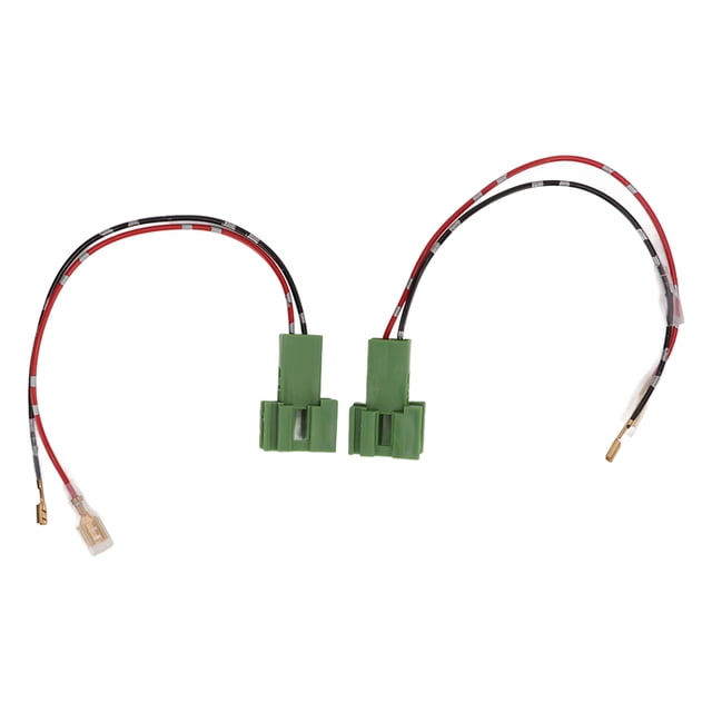 1 par de conectores adaptadores de arnés de cableado para altavoces de puerta ABS de 12 V para Mercedes Benz.
