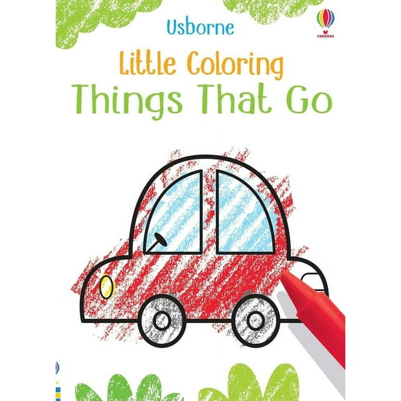 Little Coloring Little Coloring Things That Go, (Paperback)
