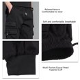 thumbnail image 3 of Pantalones Negros Con Puños Cónicos Y Múltiples Bolsillos Para Hombre, Pantalones Informales Con Cordón, Adecuados Para Verano Y Primavera, 3 of 7