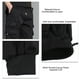 thumbnail image 3 of Pantalones Negros Con Pados Cónicos y Múltiples Bolsillos Con Cordón para Hombre XL, A Juego Con Camisa, Adecuados para El Verano, 3 of 7