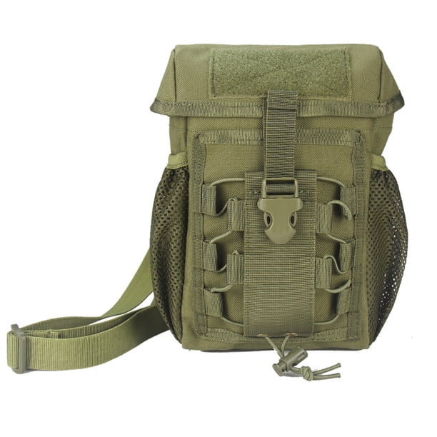 Bolsa Para Acampar Bolsa de supervivencia para acampar Paquete de cinturón de cintura de gran capacidad para senderismo Caza Ciclismo