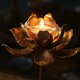 thumbnail image 3 of Candelabro en forma de flor creativa, adornos, portavelas de hierro, bandeja for velas de loto, 3 of 7