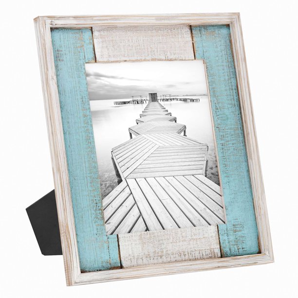 Barnyard Designs 8x10 Rustic Picture Frame Distressed Wood Picture