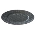 thumbnail image 1 of Assiette de Chargeur Pentagone Noire 13 Pouces - Ensemble de 6, 1 of 4