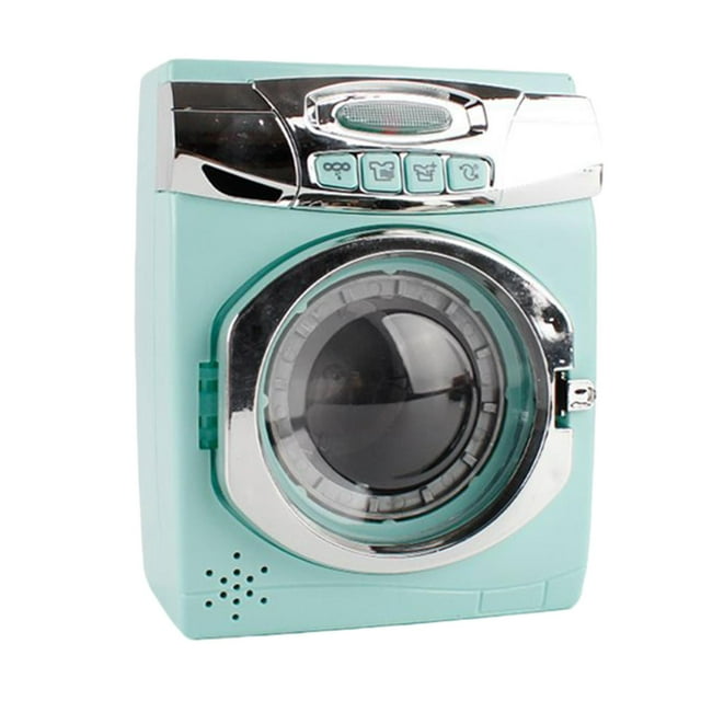 HILABEE Play Kitchen Accessories Simulation Miniature Model Cute for Preschool Dollhouse Washing Machine