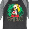thumbnail image 3 of Hey Arnold! - Ho Ho Ho Stinko - Toddler And Youth Raglan Graphic T-Shirt, 3 of 6