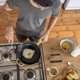 thumbnail image 4 of Stainless Steel Omelet Ring Non-Stick Breakfast Cooking Tool | Foldable Heat Resistant Handle | Multifunctional Frying, Biscuit, Muffin, Potato Baker | Easy Clean | 1 Pack, 4 of 7
