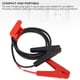 thumbnail image 3 of Cables De Puente De Batería De 18 V Con Adaptador, Cables De Puente Con Adaptador 8 AWG ABS Antideslizante De Alta Conductividad Para Automóvil, 3 of 7
