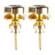 thumbnail image 1 of Guitar Strap Lock Buttons 2pcs Slip Resistant Pins for Acoustic, Electric, Folk Guitars & Ukuleles Easy Install Secure Replacement for Bass &, 1 of 5