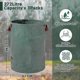 thumbnail image 2 of 3Pack Heavy Duty Yard Waste Bags - 272L Reusable Garden Bags with Handles - Industrial Fabric for Leaves Waste Debris - Waterproof Garden Waste Bags, 2 of 5
