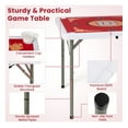 thumbnail image 4 of Folding Mahjong Table with Cup Holders for Game Room, 4 of 6