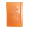 thumbnail image 1 of Libreta de pasta dura color naranja, hojas rayadas, Goku, grabado en lase, 1 of 3