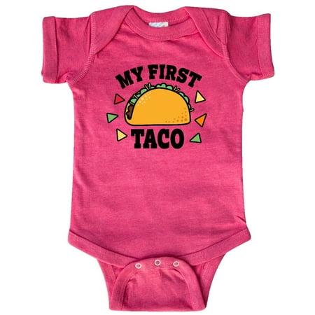 

Inktastic My First Taco Cinco De Mayo Gift Baby Boy or Baby Girl Bodysuit