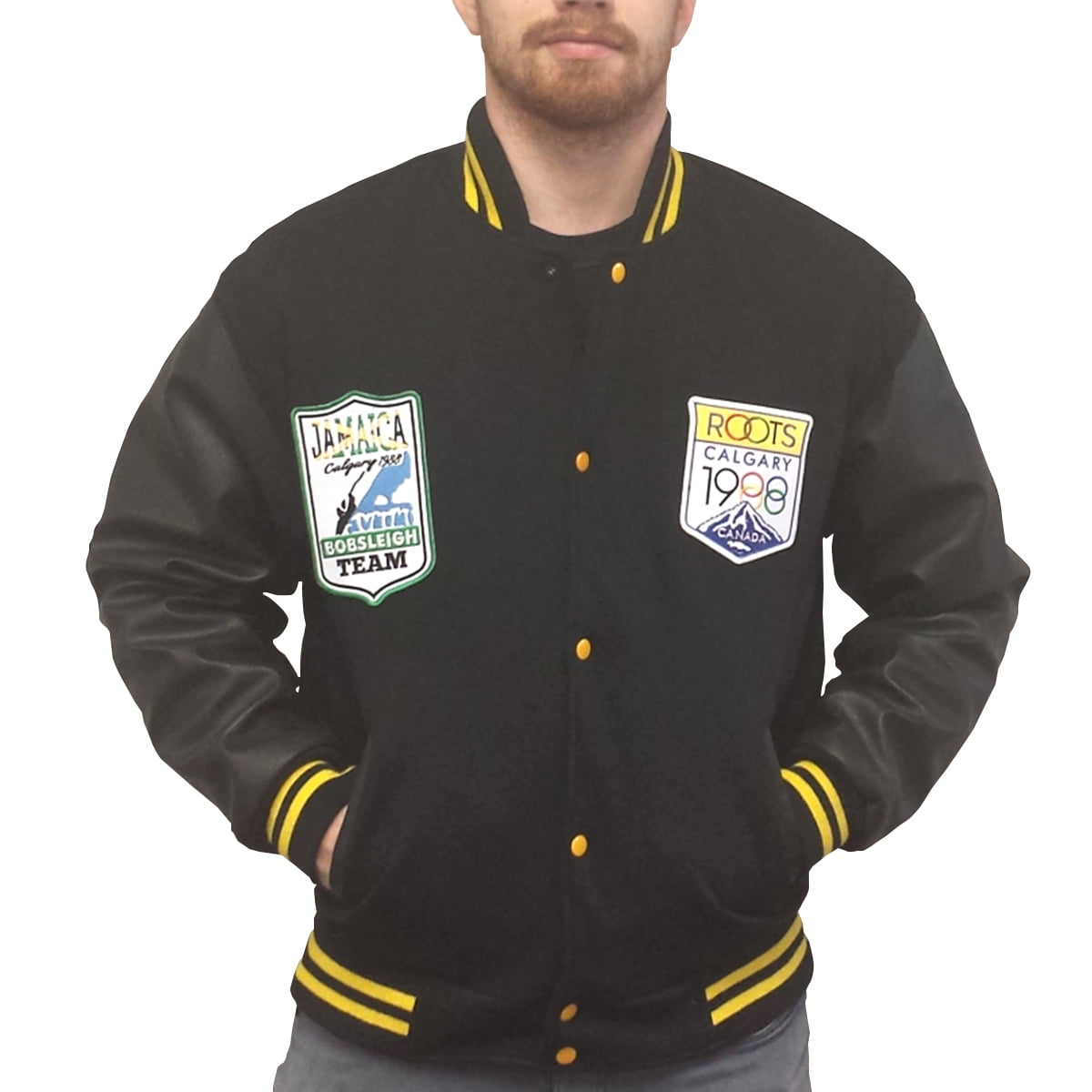 Jamaican Bobsled Team Jacket Cool Runnings Irv Blitzer John Candy 1988 Olympics