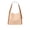 Crisp Peach Multi, variant on Kate Spade New York Knott Colorblock Large Carryall Tote Bag KM662 – Pebbled Leather Designer Handbag with Snap Closure & Center Zip Divider