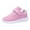 Pink, variant on Mesh Sneakers for Girls Comfy Lightweight Orthopedic Shoes Thick Soft Sole Cushioning Walking Running Shoes Hook and Loop Breathable Athletic Shoes Pink 11.5 Little Kid