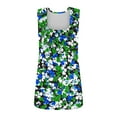 thumbnail image 5 of Women's Tank Tops Plus Size Under $10 Free Shipping Breathable On Sale Fashion Printed Tank Loose Sleeveless T-shirt Pullover Tops, 5 of 6