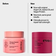 Eva NYC Therapy Session Deep Conditioning Hair Mask Vegan Protein, Jojoba +Argan Oil, 13.5oz
