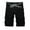 Black, variant on cfhntfmh Cargo Shorts for Men Cotton Mid Waisted Outdoor Hiking Shorts Summer Loose Wide Leg Work Shorts with Pockets