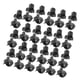 thumbnail image 4 of Pinzas para el cabello 100PCS Mini pinzas pequeñas de plástico negro Abrazadera de clip ANGGREK  Otros, 4 of 8