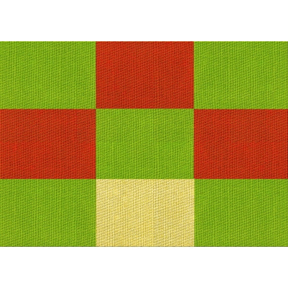 Ahgly Company Indoor Rectangle Patterned Mahogany Brown Area Rugs, 2' x 5'