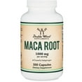 Maca Root Capsules (Black Maca Powder 1,000mg per Serving) 300 Count