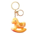 thumbnail image 2 of 2026 Year of The Horse Keychain, Chinese New Year Horse Pendant, Plastic Chinese Zodiac Horse Hanging Ornament, 2026 Cute New Years Gift, 2 of 7