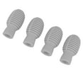 thumbnail image 3 of Drum Mute Tip, 4Pcs Slip Proof Elastic Low Noise Standard Design Silicone Drumstick Tips Percussion Accessories  Rebounding  For Practice, 3 of 7