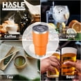 thumbnail image 4 of 30oz Tumbler Stainless Steel Vacuum Insulated Water Coffee Tumbler Cup Double Wall Powder Coated Spill-Proof Travel Mug Thermal Cup for Home Outdoor Orange, 4 of 6