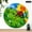 10x10in, variant on Patifu 10 Inch Wall Clock Ladybug On Dewy Green Leaf Print Silent Sweep Movement 12x12in